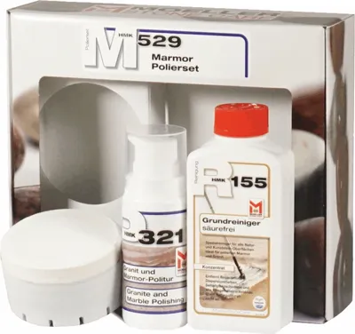 Produktbild von Moeller Stone Care - HMK M529 Marmor-Polier-Set
