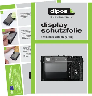 Produktbild von 6x Schutzfolie für Fujifilm X100F matt Displayschutzfolie Folie Display Schutz dipos