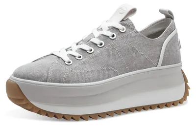 Produktbild von Tamaris Plateau Sneaker Damen 31393734363839 Grau 41 EU