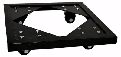 Produktbild von Outdoor-Pflanzroller quadratisch: 52x52x6 cm (belastbar bis 300 kg) -passend für Kübel von eastwest