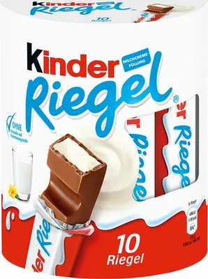 Produktbild von Kinder Riegel 10 Riegel 3er Pack (3x 210g Packung) + usy Block