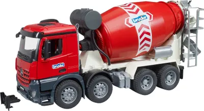 Image de Mercedes Benz Arocs Bétonnière rouge
