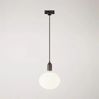 Image de Creative Cables - Suspension pour rails avec douille en bois - ampoule non fournie