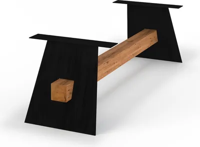 Produktbild von Gestell Tischgestell für 260cm Tischplatte Tischfuß Tischbein Esstischgestell