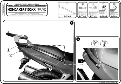 Immagine prodotto di Portapacchi Monokey/Monolock GIVI 248F senza piastra