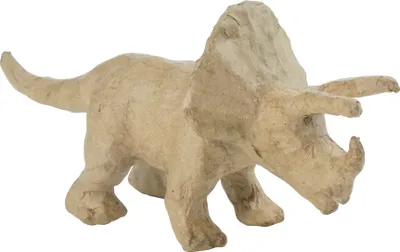 Obrázok produktu pre decopatch AP155O decopatch Pappmaché-Figurka "Triceratops", 90 mm