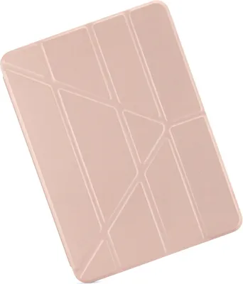 Imagen del producto de Funda original Pipetto Origimi No.1, color rosa metalizado, para iPad de 10.9 pulgadas (2022)