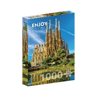 Immagine prodotto di Puzzle 1000 pezzi Enjoy – Basilica della Sagrada Familia, Barcellona