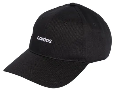 Produktbild von adidas Uni Linear Embroidery Baseball Hat, Black/White, S-M