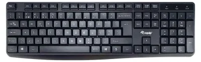 Produktbild von Equip Kabelgebundene USB Keyboard schwarz. portugie