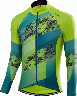 Produktbild von Loeffler Langarm-Radtrikot M Bike L/S Jersey Shalerock - Grün