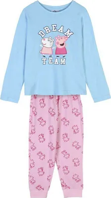 Produktbild von Schlafanzug Für Kinder Peppa Pig Hellblau - 2 jahre