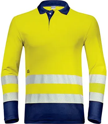 Produktbild von uvex Poloshirt Construction gelb, warngelb Gr. 4XL