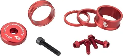 Produktbild von Wolf Tooth Anodized Bling Kit, red