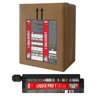 Produktbild von TOX  Verbundmörtel Liquix Pro 1 styrolfrei 345 ml, 1 Stück, 084100031