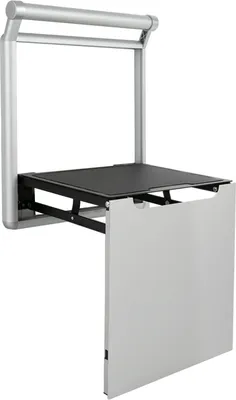 Produktbild von Klapp-Duschsitz, platzsparendes Design, hohe Tragfähigkeit, Silber