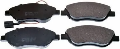Produktbild von DENCKERMANN B111052 Bremsbeläge Satz Vorne Bremsklötze für ALFA ROMEO 147 (937) für FIAT BRAVO II (198) STILO (192)