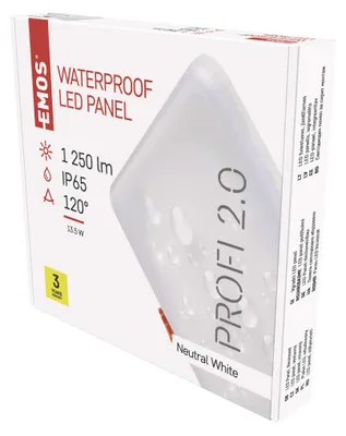 LED podhledové svítidlo VIXXO 15,5 x 15,5 cm, 13,5 W, neutrální bílá, IP65