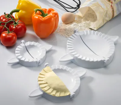Zdjęcie produktu dla Westmark 61342260, Stempel/wycinaczka do ravioli, Ravioli, Plastik, Biały, 3 szt.