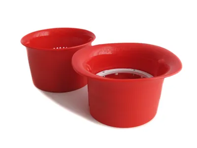 Produktbild von TUPPERWARE Küchenhelfer Schneider SchneidStar rot Eierschneider Allesschneider