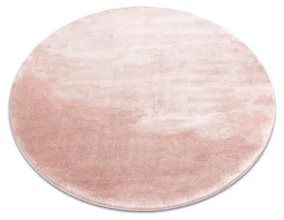 Imagen del producto de Alfombra VISCO circulo rosa 8 felpa, IMITACIÓN PIEL DE CONEJO rosado circulo 160 cm