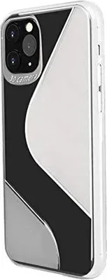 Produktbild von cofi1453® S-Line Hülle Bumper kompatibel mit HUAWEI Y5P Silikonhülle Stoßfest Handyhülle TPU Case Cover Transparent