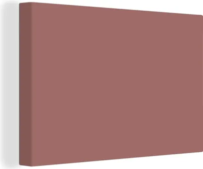 Produktbild von OneMillionCanvasses® - Leinwandbilder - 140x90 cm, Terrakotta - Muster - Rosa, Wandbilder Kunstdruck Wanddekoration - Foto auf Leinwand - Gemälde auf Holzrahmen