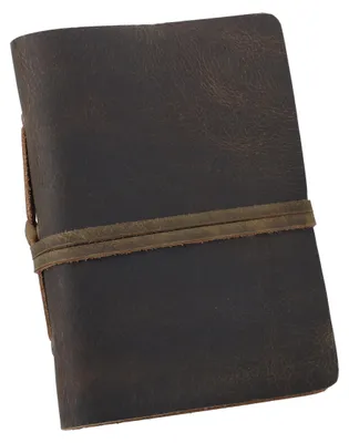 Produktbild von Gusti Leder Notizbuch Mare - Notizbuch mit Lederumschlag und Wickelverschluss