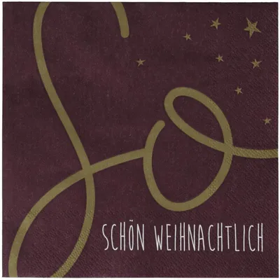 Produktbild von Serviette "So schön weihnachtlich"