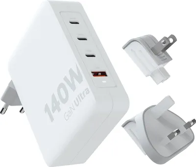 Zdjęcie produktu dla Ładowarka podróżna Xtorm 140W GaN Ultra + kabel USB-C PD