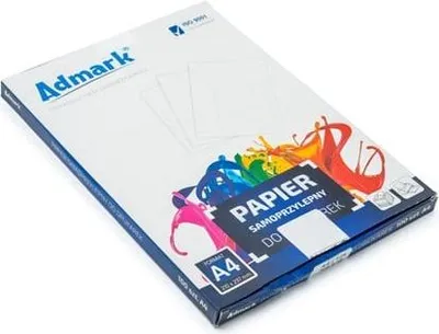 A product package of A4 self-adhesive paper.