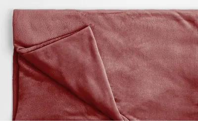 Produktbild von HOME ELEMENTS Mikroflanell-Laken 90 x 200 cm, rot