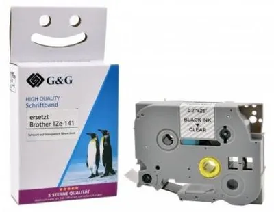Immagine prodotto di Nastro G&G compatibile con Brother TZe-141