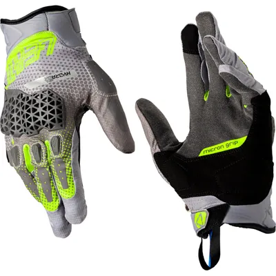 Immagine prodotto di Leatt ADV Hydradri 5.5 Guanti corti impermeabili da moto, verde/grigio, L