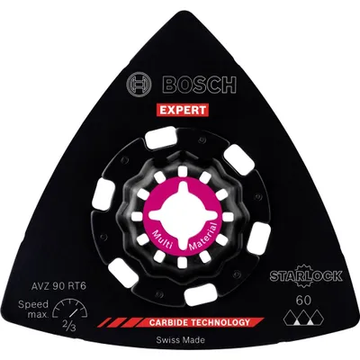 Produktbild von EXPERT AVZ 90 RT6 Schleifplatte für Multifunktionswerkzeuge, 90 mm