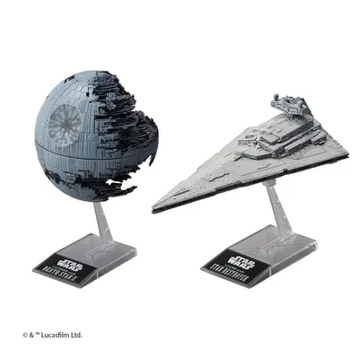 Immagine prodotto di Revell BANDAI Death Star II & Imperial Star Destroyer