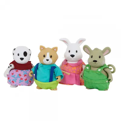 Immagine prodotto di Li'l Woodzeez - Set da gioco con gli amici animali