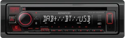 Image de Kenwood KDC-BT450DAB Récepteur multimédia de voiture Noir 50 W Bluetooth