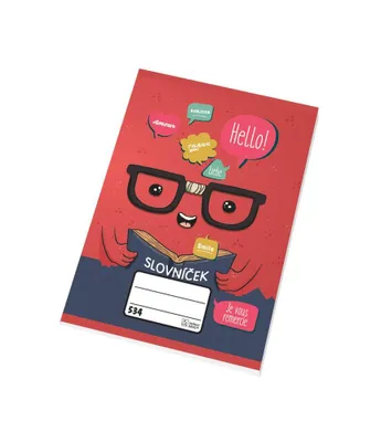 Obrázek produktu pro Sešit na slovíčka  - A5 / 30 listů / 534