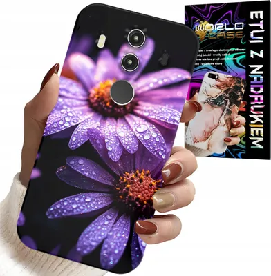 Zdjęcie produktu dla Etui Do Huawei Mate 10 Pro - Różowa Stokrotka Kwiaty Pokrowiec Case