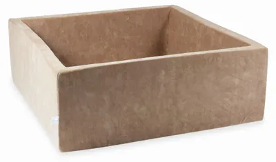 Immagine prodotto di Bacinella 110x110x40 Velvet Soft beige scuro senza palline