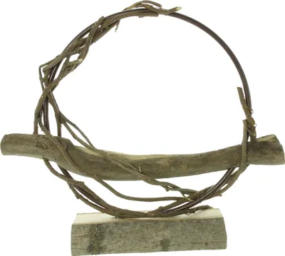 Produktbild von Dekoring Natural Holz & Metall Ø 39cm – auf Sockel