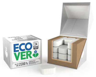 Produktbild von Ecover Zero All-in-One Spülmaschinentabs, 24 Stück
