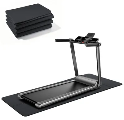 Image de Omgoods - Tapis de protection pliable pour le sol, dimensions 183 x 61 cm, en PVC de 6 mm, idéal pour les équipements de fitness