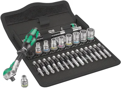 Produktbild von Ratschenkasten Set, 8100, Inklusive Verschiedene Bits