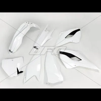 Productafbeelding van Set voor Husqvarna TC/FC 125/250/300/350/450, modeljaren '14-'15, kleur: originele kleur '14 (wit), artikelnummer: HU613E999