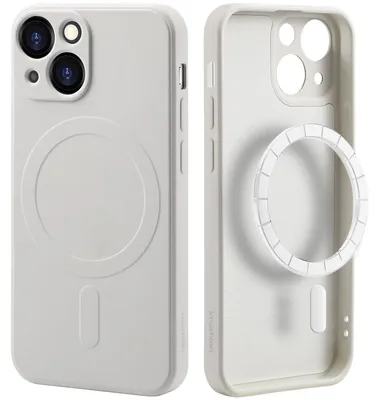 Imagen del producto de Funda de Colores con MagSafe para Apple iPhone 13 Mini - Beige