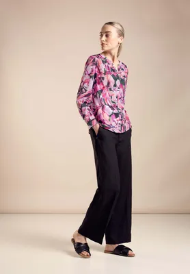 Produktbild von Street One Langarmbluse 'Bluse mit Flower Print', A344743, magnolia pink, Gr. 40