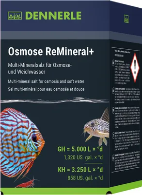 Produktbild von Dennerle Osmose ReMineral+ 250g, Multi-Mineralsalz für Osmosewasser und andere Weichwasser