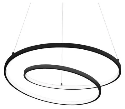 Produktbild von Moderne Aufhängung Oz Metall Schwarz Led 55W 3000K Warmes Licht D80 Dali
